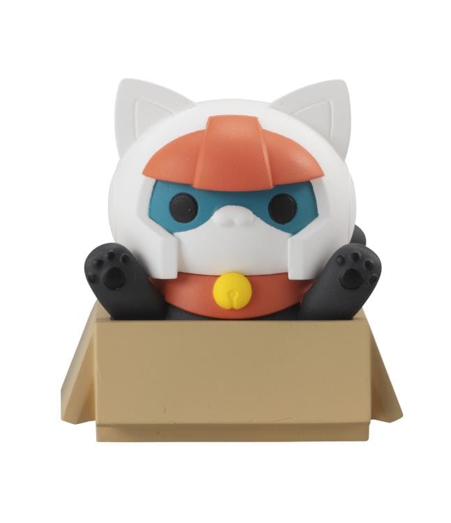 Mobile Suit Gundam Mega Cat Project Nyandam! Earth Federation Forces Box of 8 Figures (With Gift)