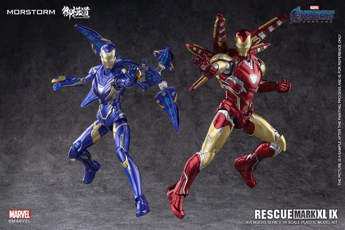 Avengers Endgame Rescue Mark 49 (Deluxe Ver.) 1/9 Scale Model Kit