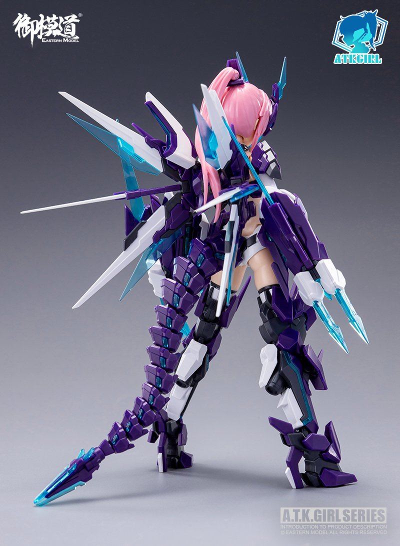 A.T.K. Girl Azure Dragon (Qinglong) 1/12 Scale Model Kit