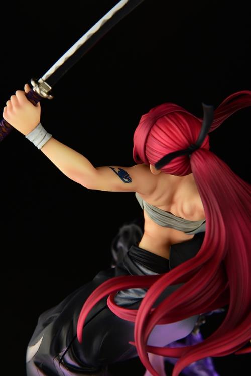 Fairy Tail Erza Scarlet the Samurai (Shikkoku Ver.) 1/6 Scale Figure