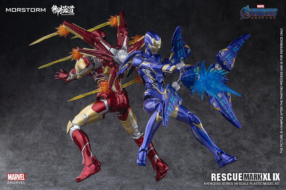 Avengers Endgame Rescue Mark 49 (Deluxe Ver.) 1/9 Scale Model Kit