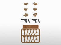 Little Armory LAOP06 figma Tactical Gloves 2 Handgun Set (Tan)