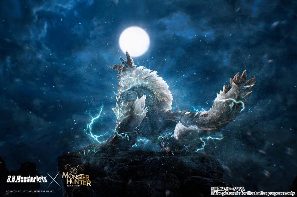 Monster Hunter World Iceborne S.H.MonsterArts Zinogre