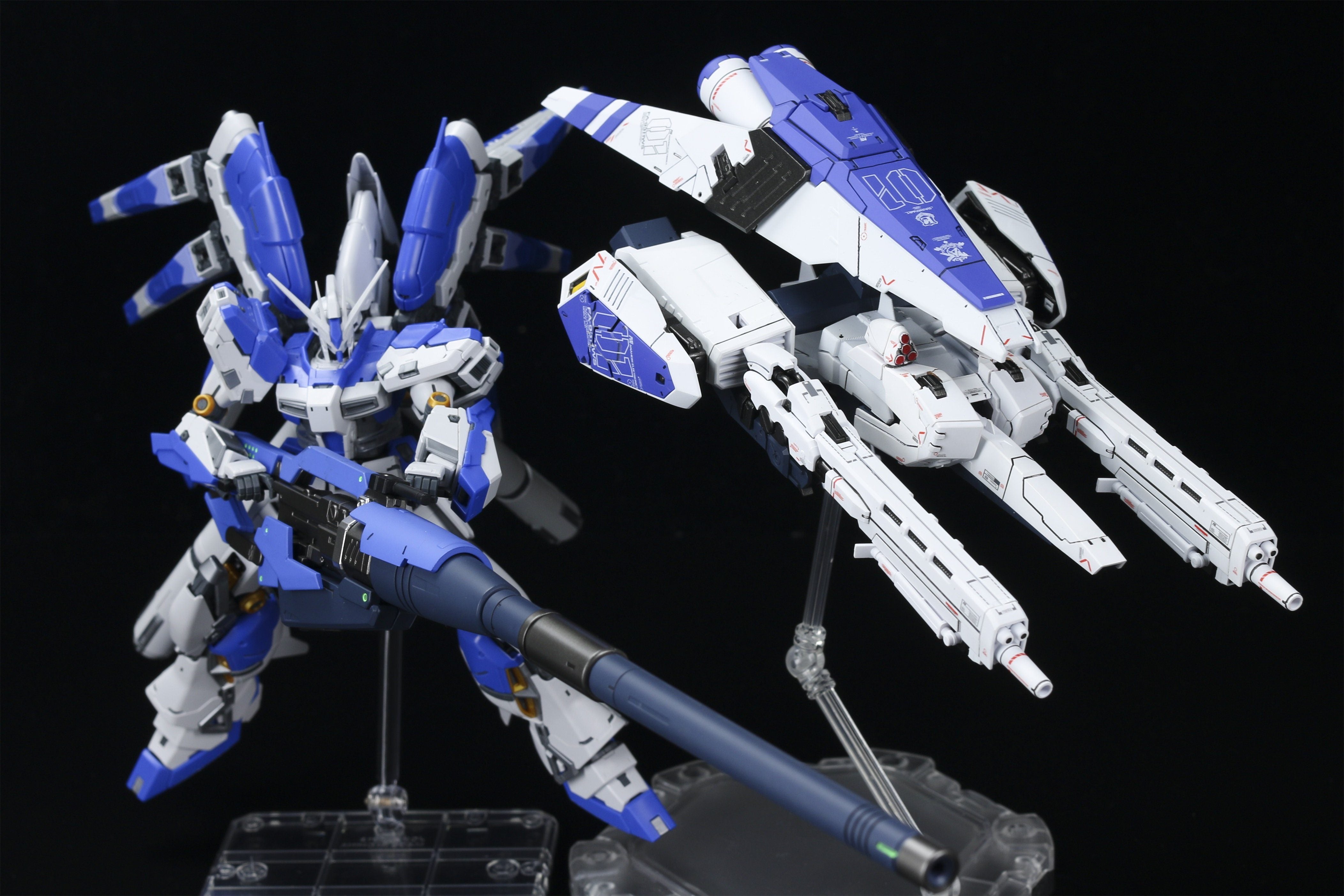 Effect Wings EWRG018C HWS Expansion Set and Tactical Armor Transporter for RG RX-93V2 Hi-Nu