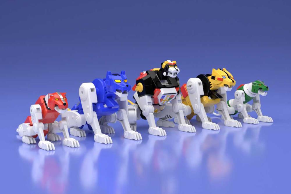 Voltron Super Mini-Pla SDCC 2018 Exclusive Model Kit
