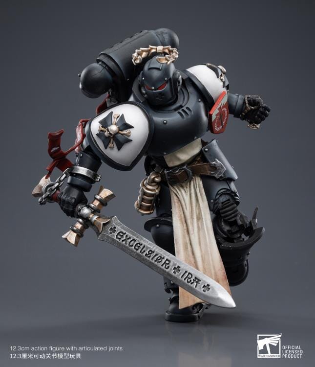 Warhammer 40K Black Templars The Emperor's Champion Rolantus 1/18 Scale Action Figure