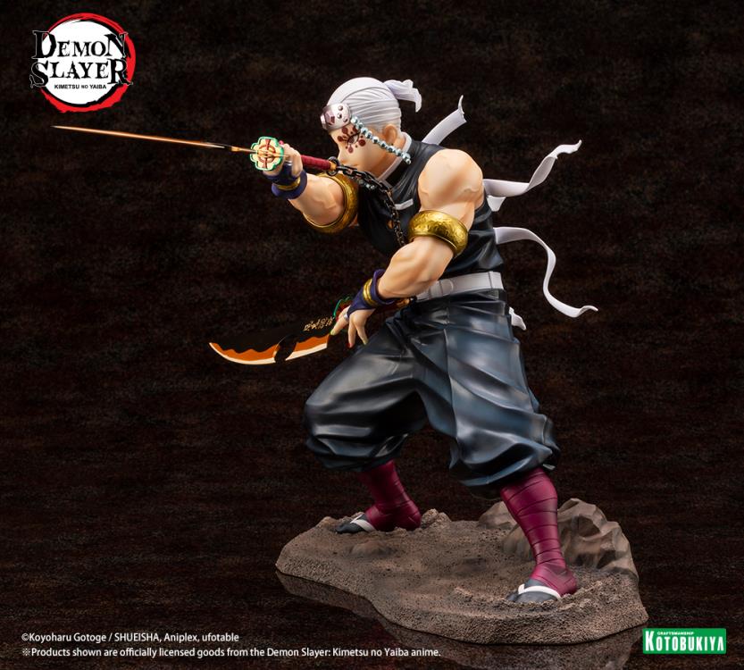 Demon Slayer: Kimetsu No Yaiba ArtFX J Tengen Uzui 1/8 Scale Statue
