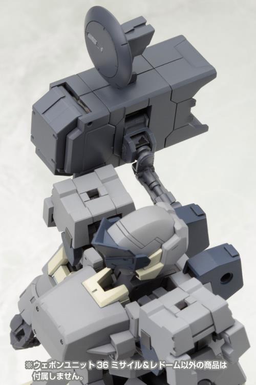 M.S.G. Modeling Support Goods Weapon Unit 36 Missile & Radome