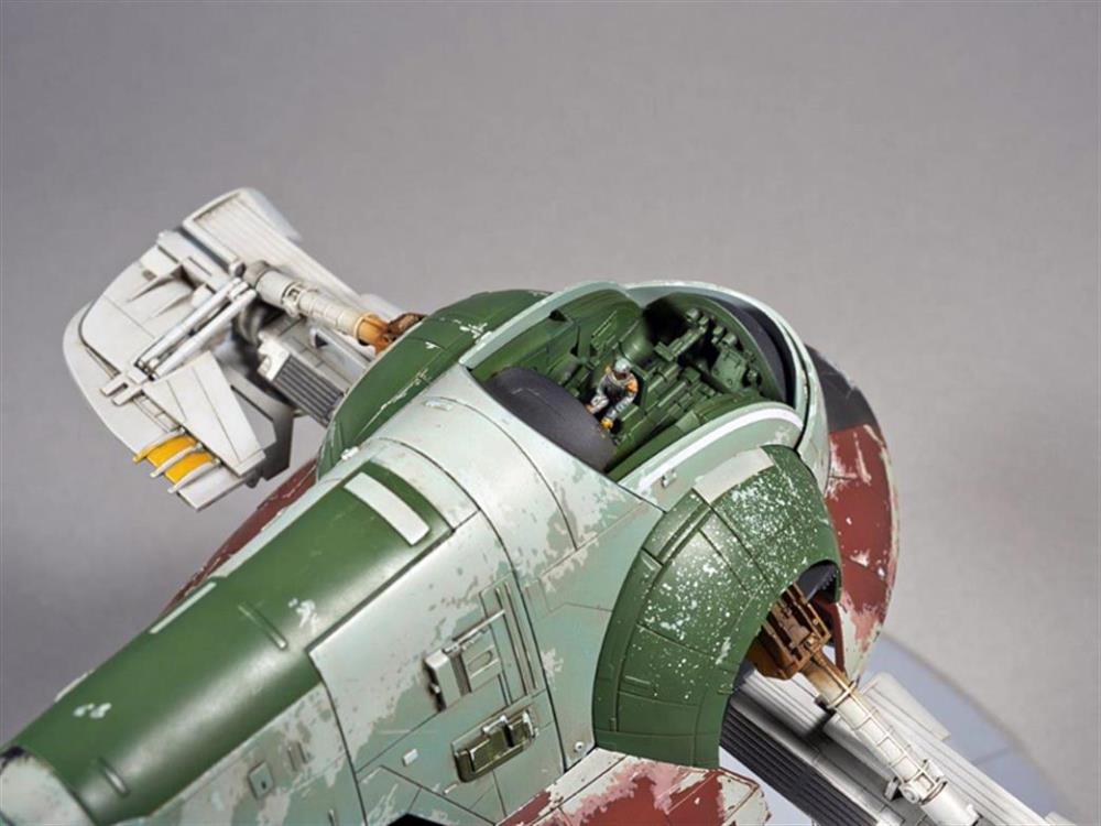 Star Wars Boba Fett's Starship 1/144 Scale Model Kit