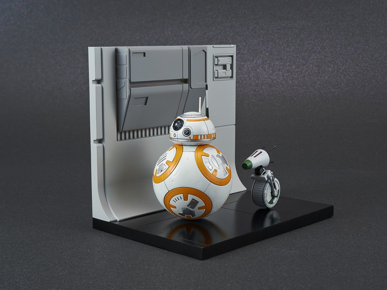 BB-8 & D-0 Diorama Set "Star Wars" (Rise of Skywalker Ver.), Bandai Spirits Star Wars Plastic Model