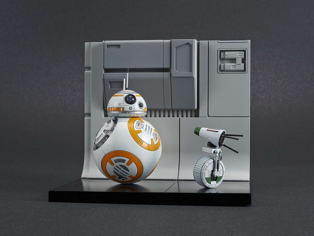BB-8 & D-0 Diorama Set "Star Wars" (Rise of Skywalker Ver.), Bandai Spirits Star Wars Plastic Model