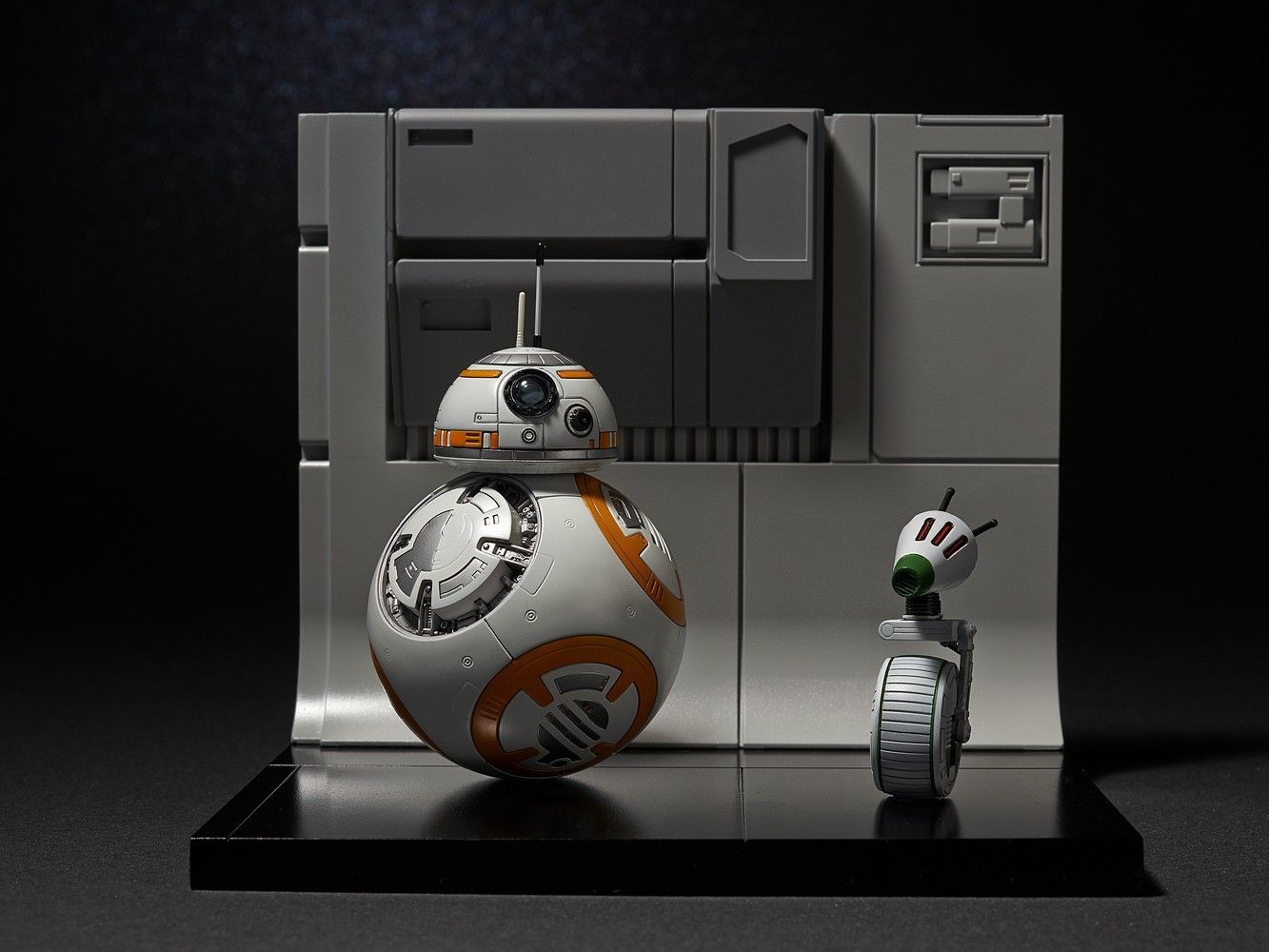 BB-8 & D-0 Diorama Set "Star Wars" (Rise of Skywalker Ver.), Bandai Spirits Star Wars Plastic Model