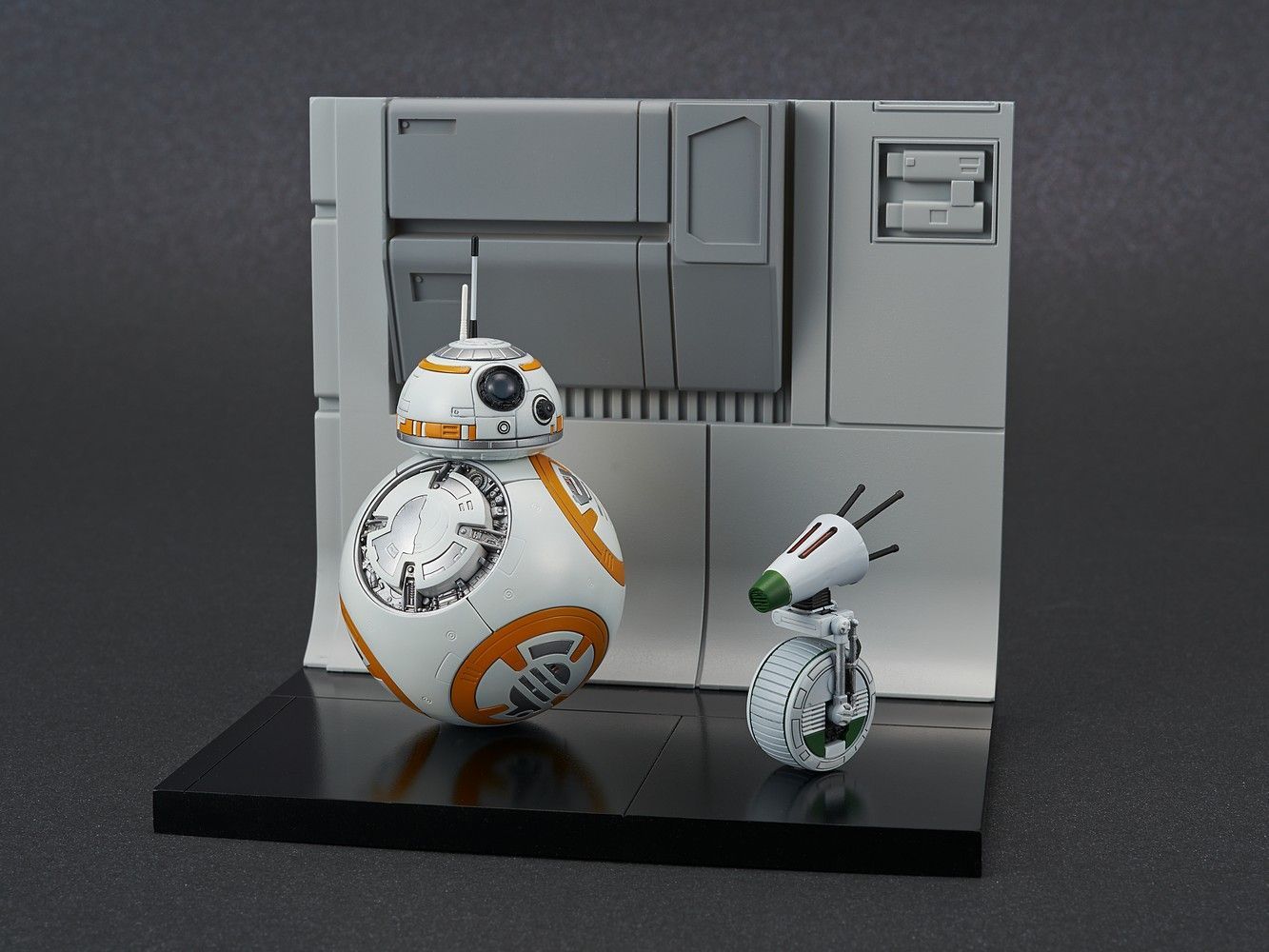BB-8 & D-0 Diorama Set "Star Wars" (Rise of Skywalker Ver.), Bandai Spirits Star Wars Plastic Model