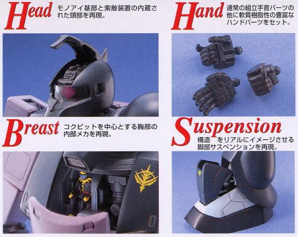 MG MS-05B Zaku-1 Black Trinity