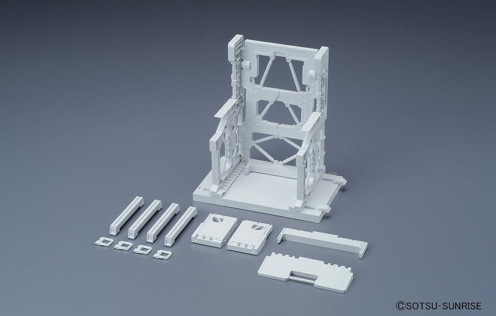 Builders Parts System Base 001 (White) 1/144 Scale Accessory Model Kit