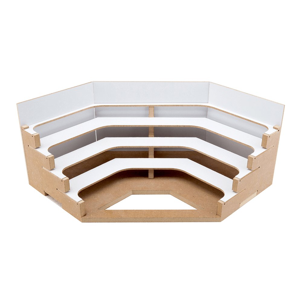 Corner Paint Shelf OPERA-08
