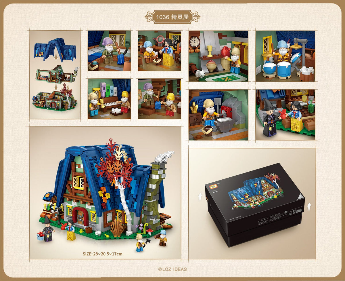 LOZ Mini Blocks 1036 Fairy House