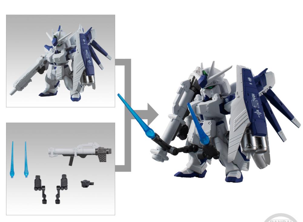 Gundam FW Gundam Converge #Plus02 Box of 5 Figures & Accessories
