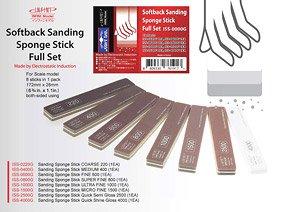 Infini Sanding Sponge Stick Fullset (220~4000, 8EA)