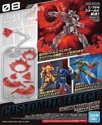 #08 Action Image Ver. (Red) "30 Minute Missions" Bandai Spirits Customize Effect