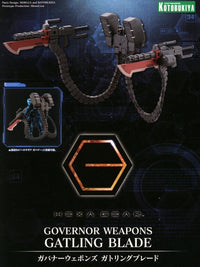 Hexa Gear Governor Weapons Gatling Blade 1/24 Scale Model Kit
