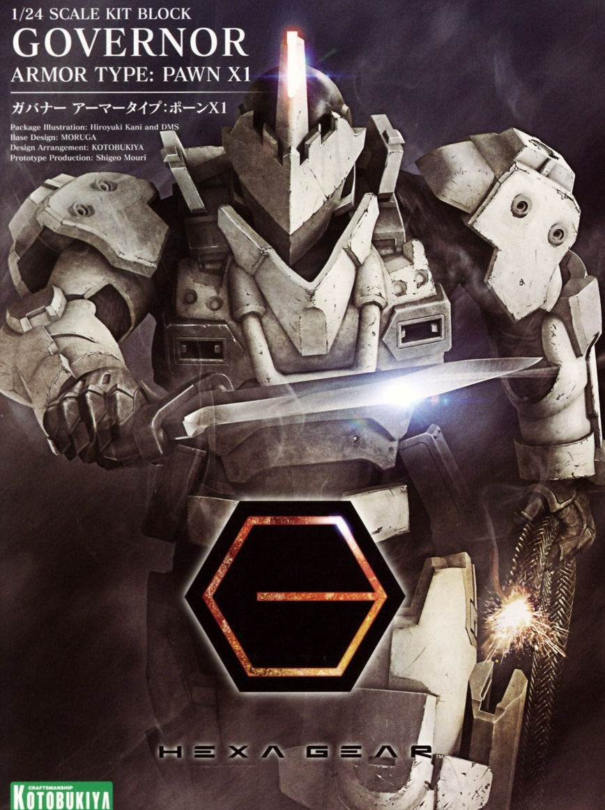 Hexa Gear Governor Armor Type Pawn X1 1/24 Scale Model Kit (Reissue)