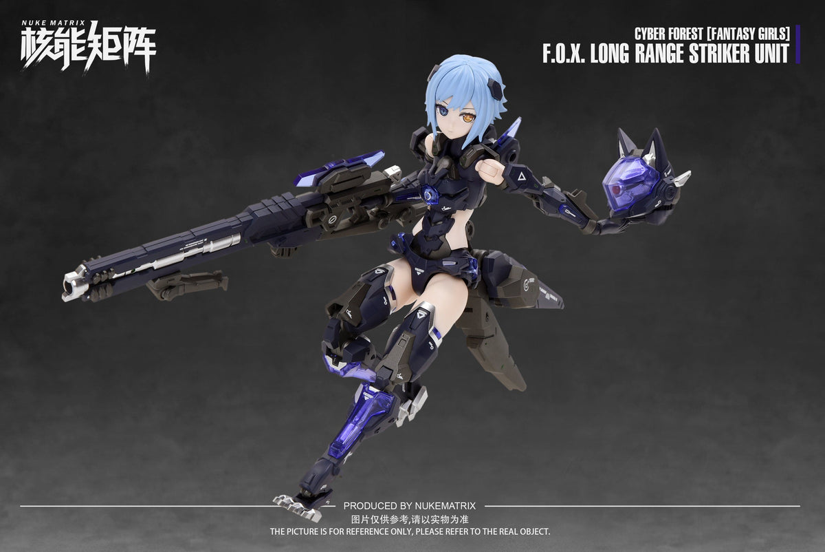 Cyber Forest Fantasy Girls F.O.X. Long Range Striker Unit Model Kit
