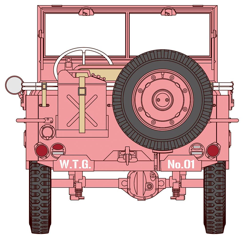 Hasegawa 1/24 Wild Egg Girls 1/4 ton 4x4 Utility Truck "Amy McDonnell"