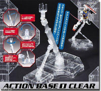 Bandai Hobby Action Base 1 Display Stand (1/100 Scale), Clear - USA Gundam Store
