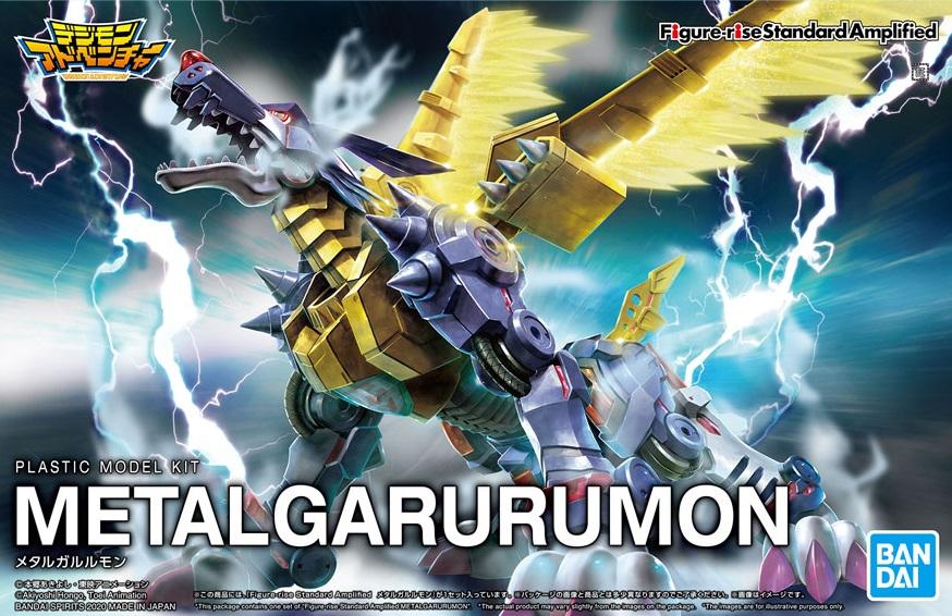 Digimon Adventure Figure-rise Standard Amplified MetalGarurumon Model Kit