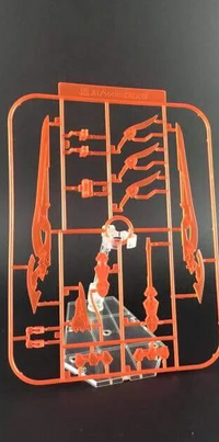Joker Wing Gundam Zero Honoo Sword Kit Clear Orange