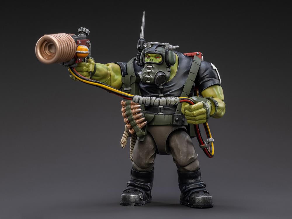 Warhammer 40K Ork Kommandos Comms Boy Wagzuk 1/18 Scale Figure