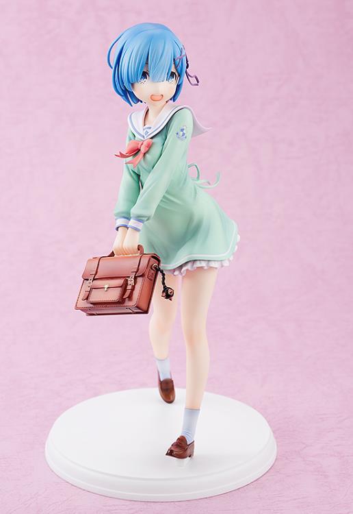 Re:Zero Starting Life in Another World Rem (High School Uniform Ver.) 1/7 Scale Figure
