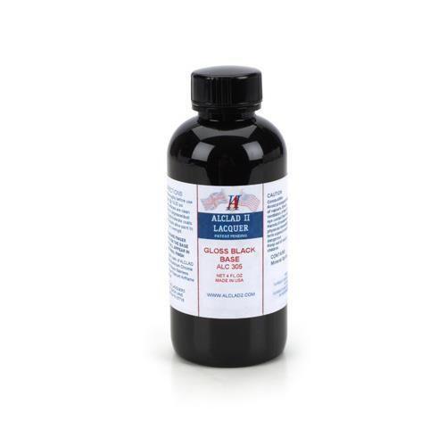Alclad II 4oz. Bottle Gloss Black Base ALC-305