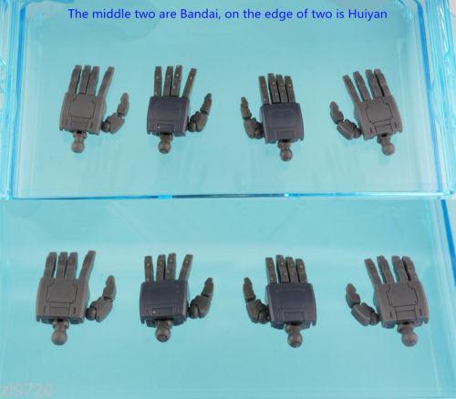 MG 1/100 all moving finger hands Full Action Palm