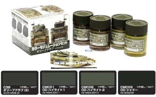 CS581 Mr Color - Color Modulation Set Olive Drab– USA Gundam Store