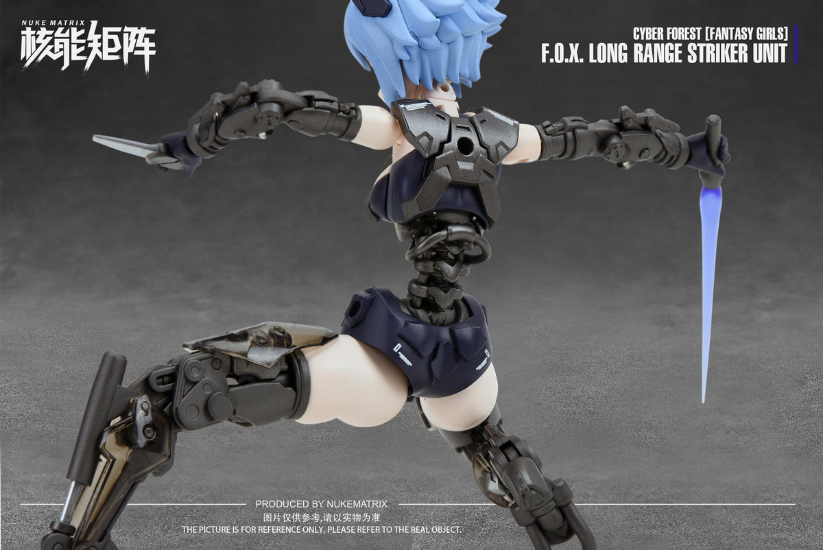 Cyber Forest Fantasy Girls F.O.X. Long Range Striker Unit Model Kit