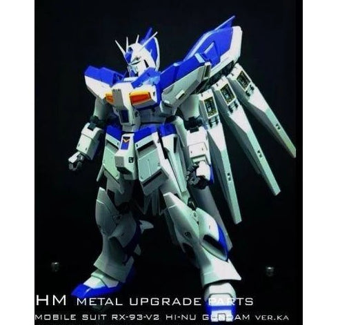 Metal Details Up Parts Set For Bandai 1/100 MG Hi Nu Gundam ver Ka Model Kit - USA Gundam Store