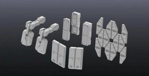 Builders Parts HD - 1/144 MS Armor 01 - USA Gundam Store