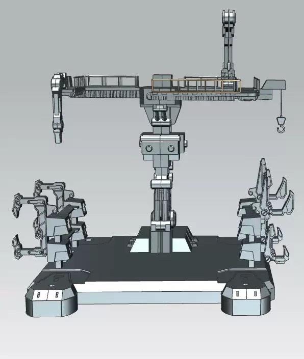 1/144 Gundam Hangar Bay