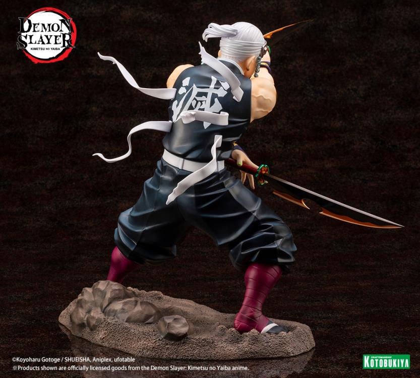 Demon Slayer: Kimetsu No Yaiba ArtFX J Tengen Uzui 1/8 Scale Statue