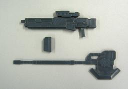 M.S.G. Weapon Unit - 05 - Battle Ax & Long Rifle
