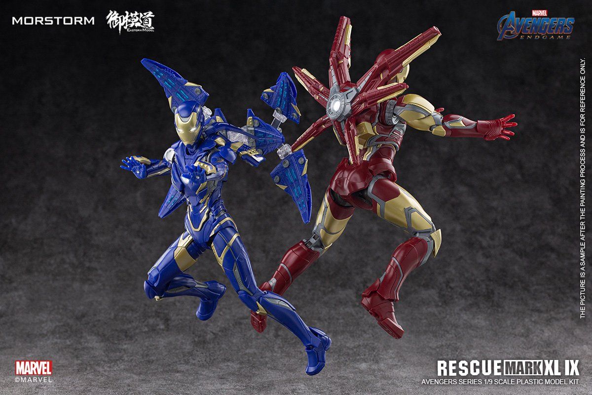 Avengers Endgame Rescue Mark 49 Normal (Standard Ver.) 1/9 Scale Model Kit