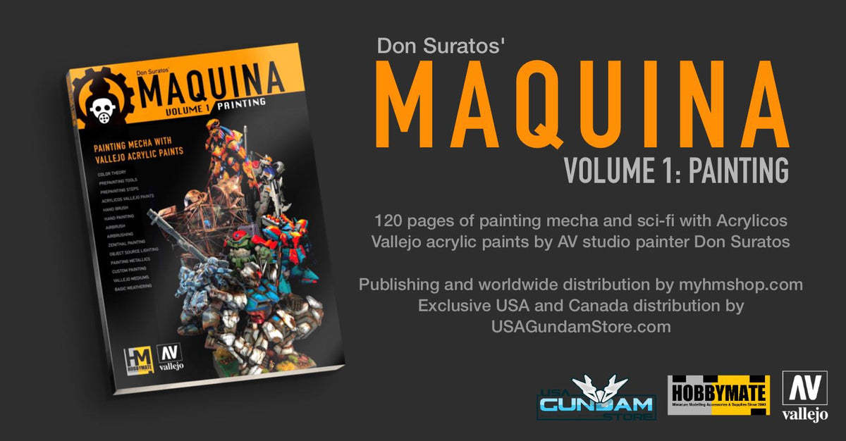 MAQUINA Acrylicos Vallejo painting book