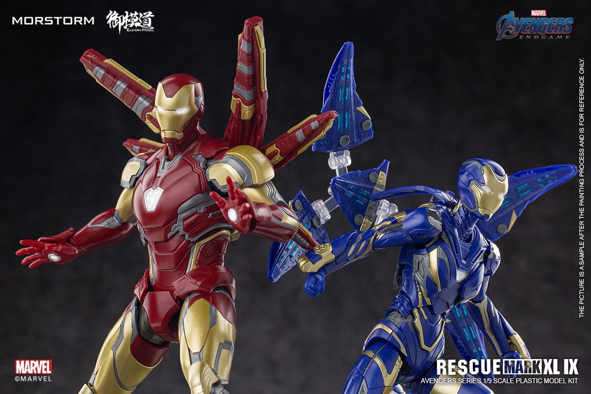 Avengers Endgame Rescue Mark 49 Normal (Standard Ver.) 1/9 Scale Model Kit