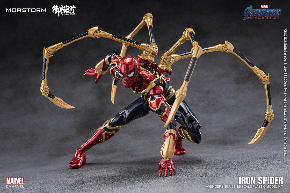 IRON SPIDER スパイダーマン　1/9 SCALE Morstorm X Eastern Model 1/9 Iron Spider Model Kit (Deluxe