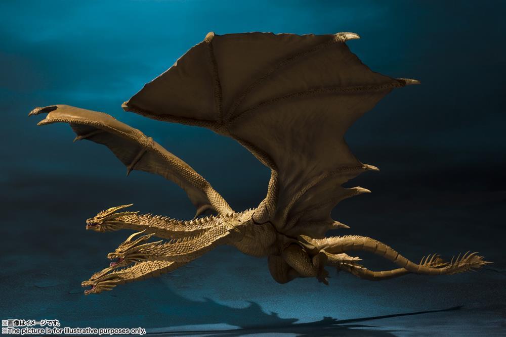 Godzilla: King of the Monsters S.H.MonsterArts King Ghidorah