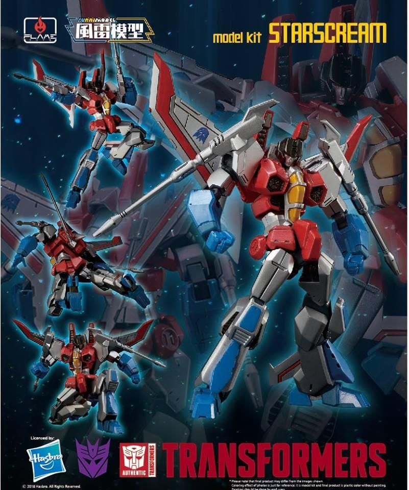 Starscream "Transformers", Flame Toys Furai Model Kit