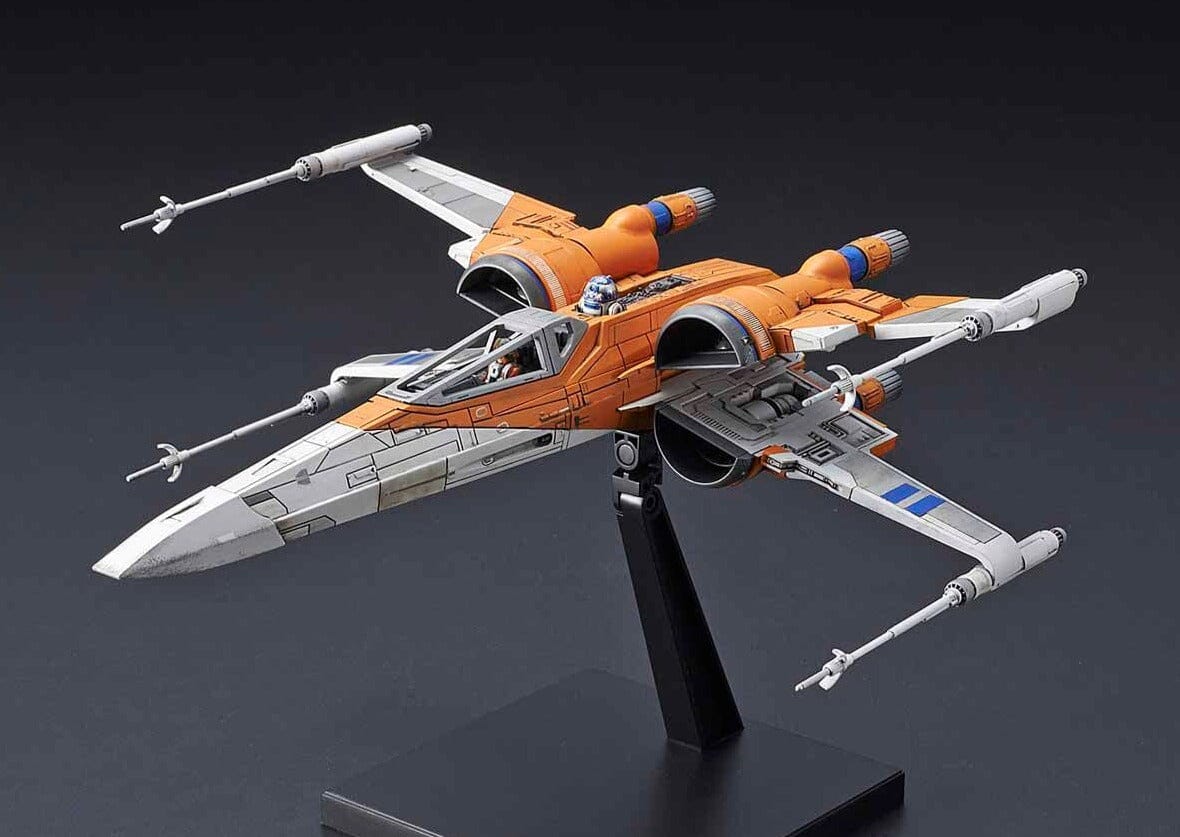 Star Wars The Rise of Skywalker Poe's X-Wing Fighter 1/72 Scale Model Kit