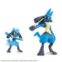 Pokemon Select Series 44 Riolu & Lucario Model Kit